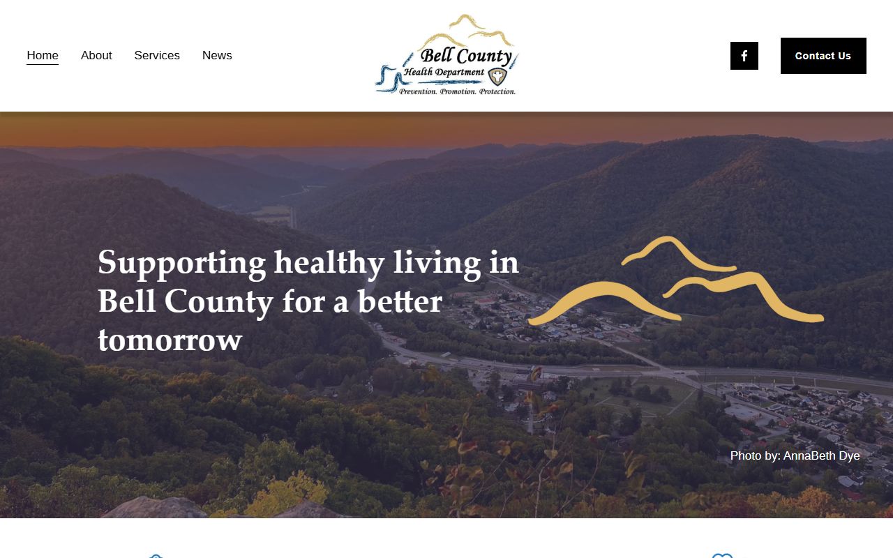 Bell County Health Department building for death records services