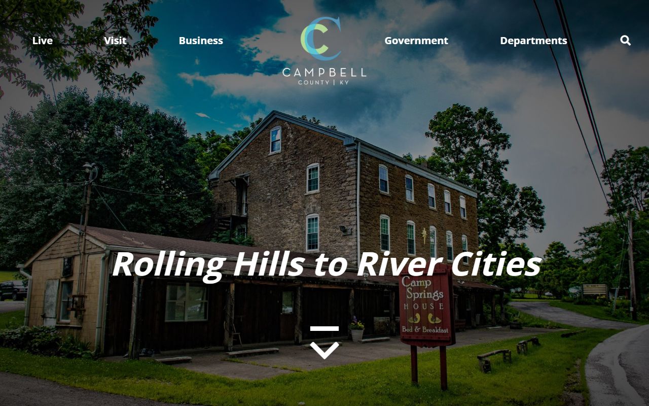 Campbell County government website for death records information