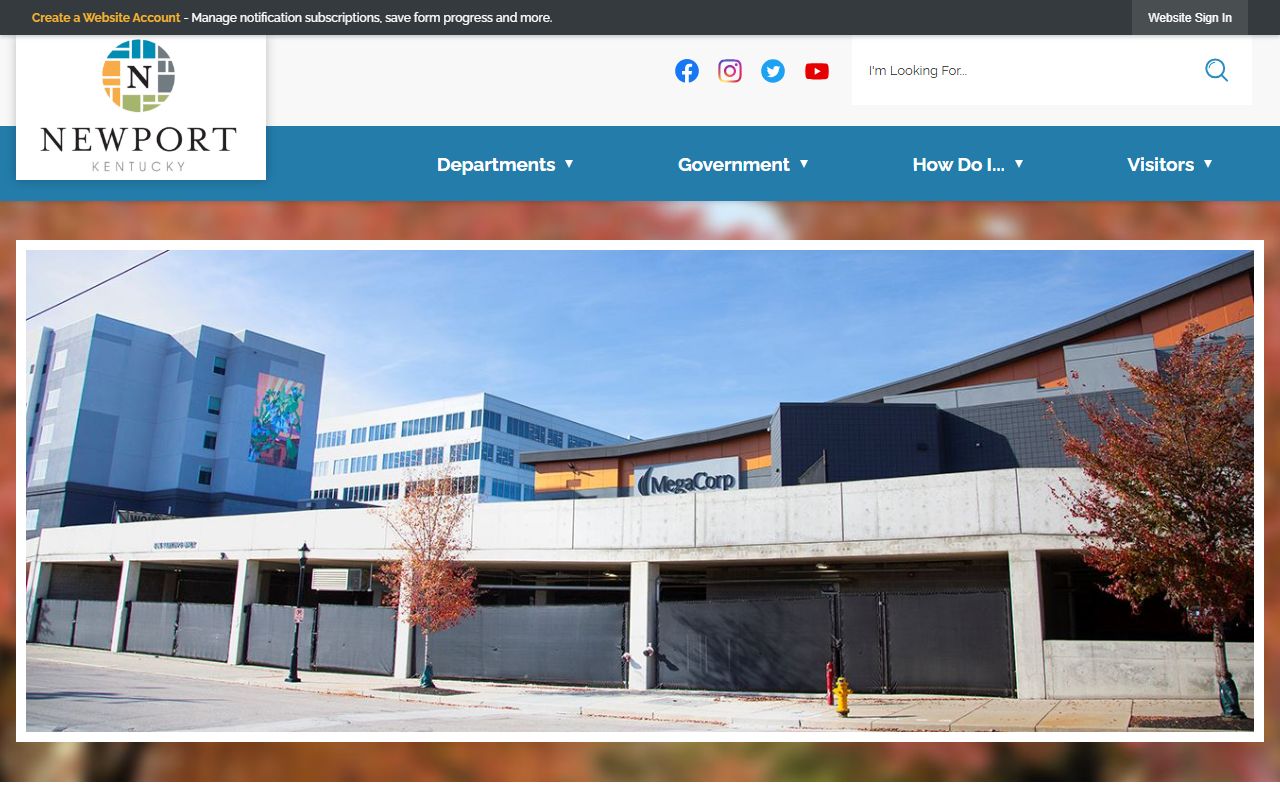 Newport Kentucky city hall for Campbell County death records