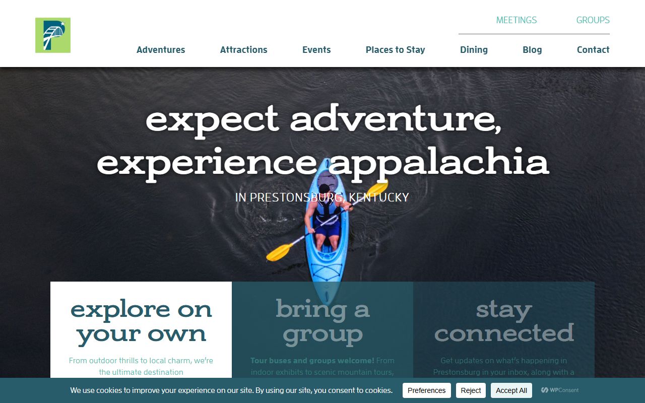 Floyd County Clerk office building in Prestonsburg for death records