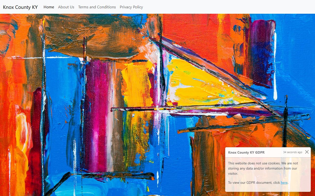 Knox County Clerk website for death records services