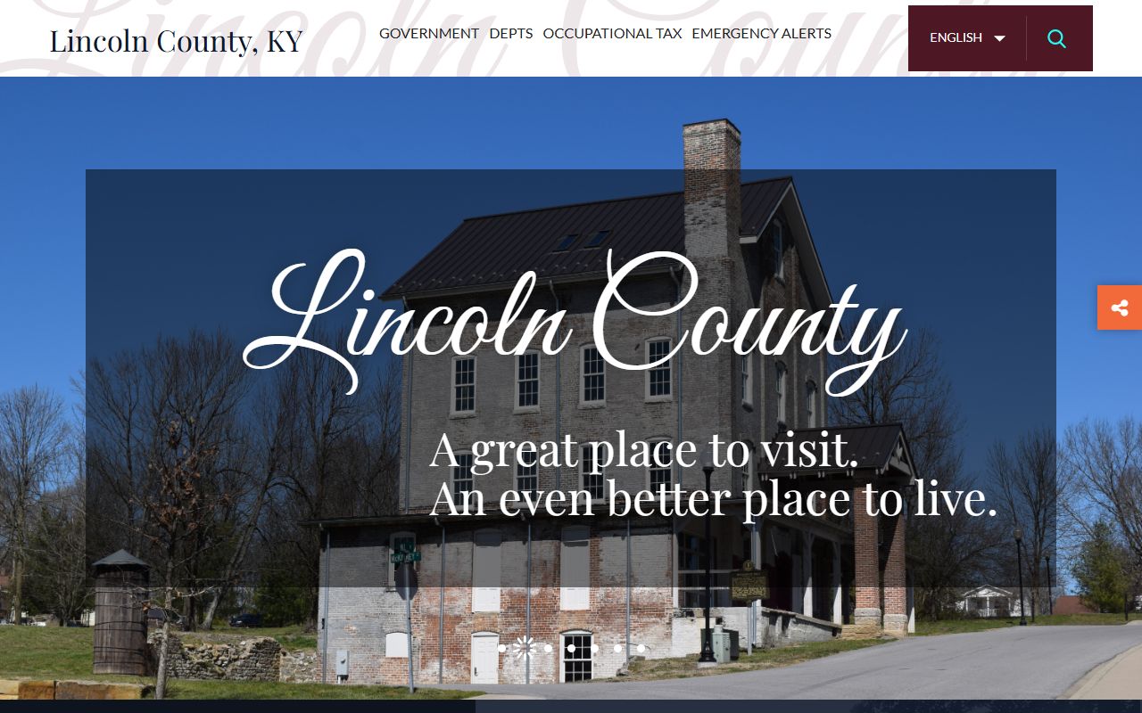 Lincoln County Clerk website for accessing death records