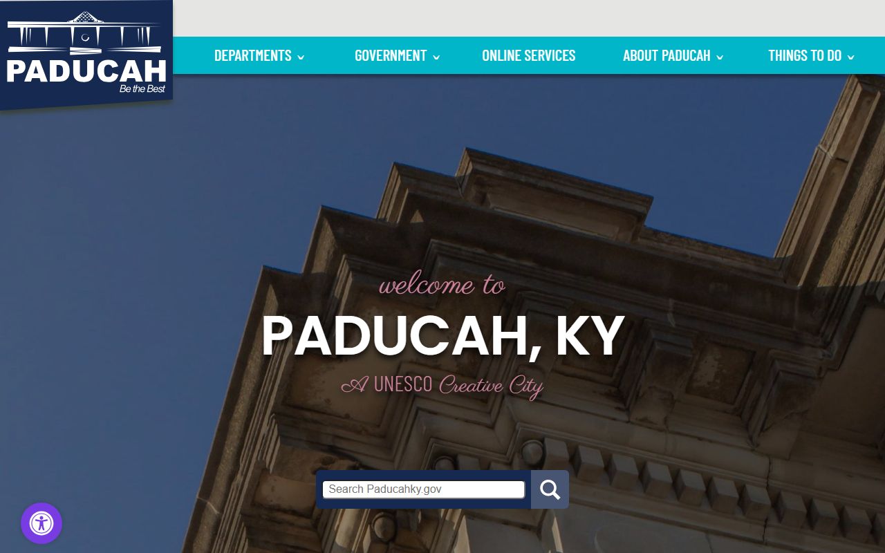 Paducah city area for McCracken County death records access