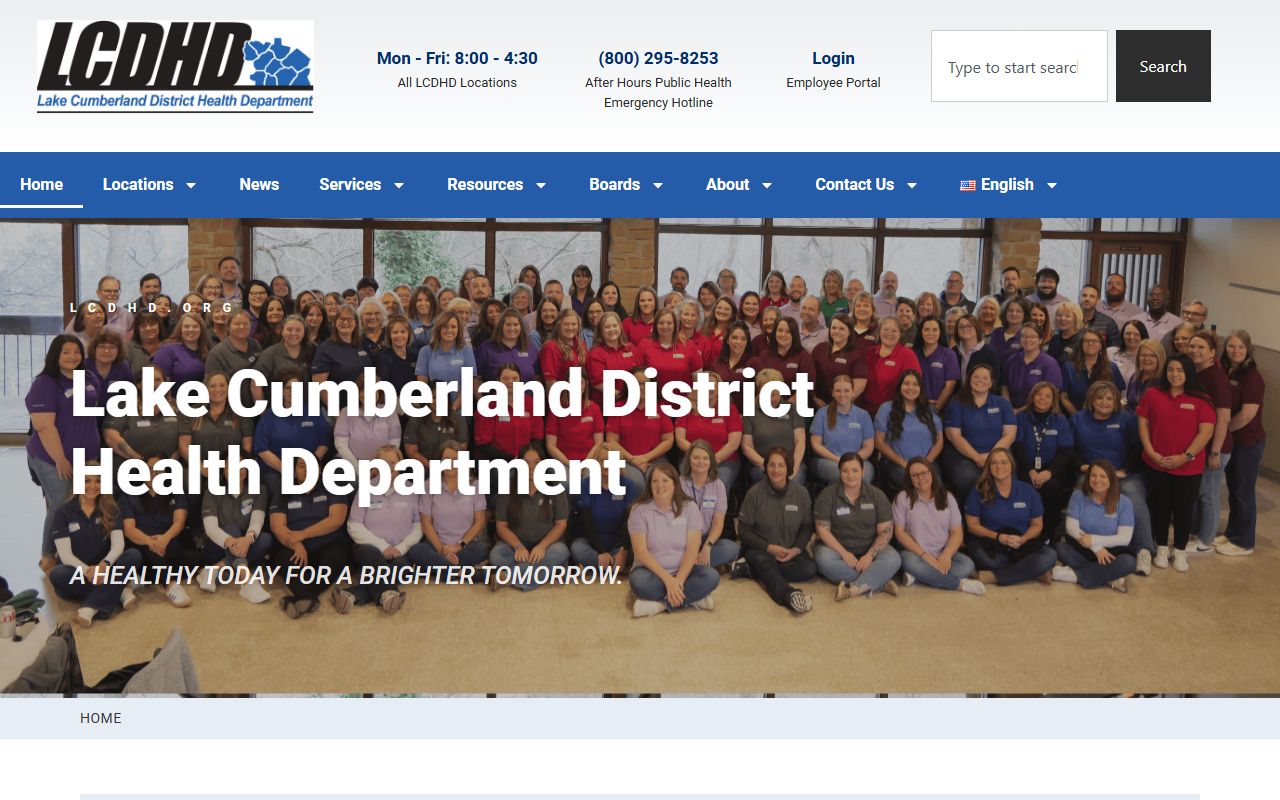 Lake Cumberland District Health Department for Pulaski County death records